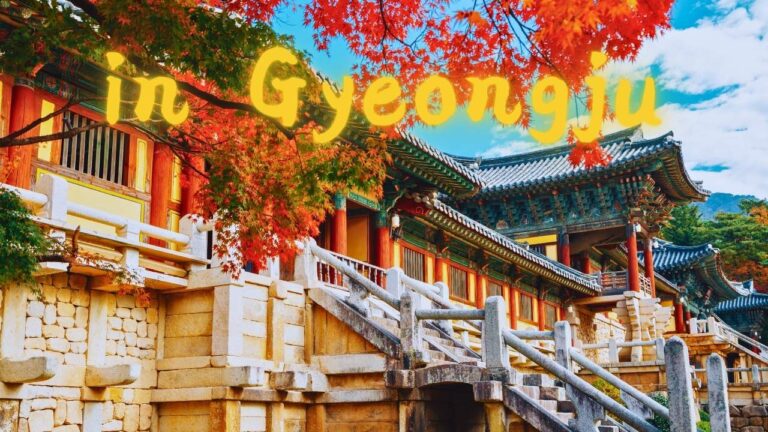 Gyeongju 2-Day Itinerary - Bulguksa Temple autumn view in South Korea